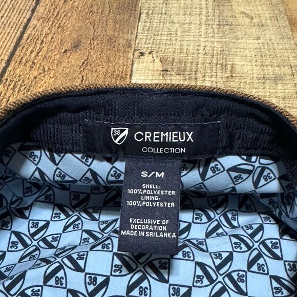 Cremieux Collection Brown Cabbie Flat Cap Hat Size S/M - Picture 6 of 8